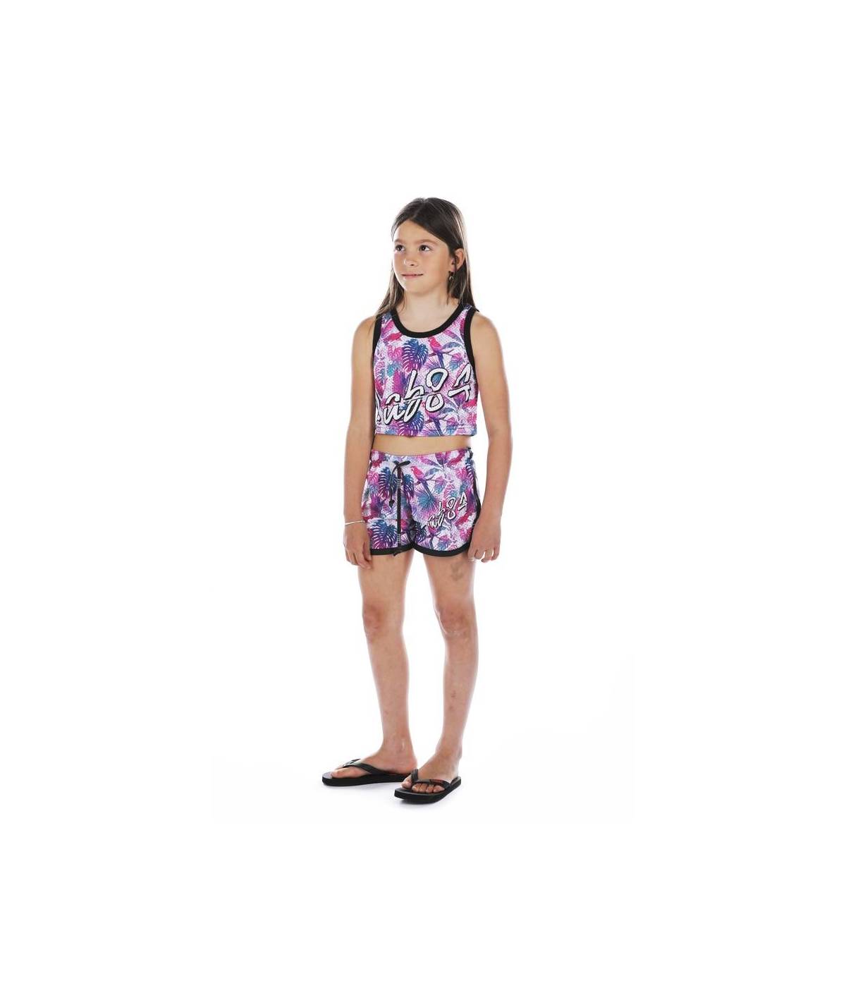 Lab84 CANOTTA CROP TOP MESH Presa