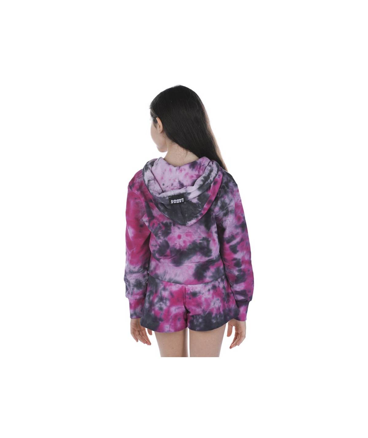 Lab84 FELPA ZIP CROP TOP Outlet