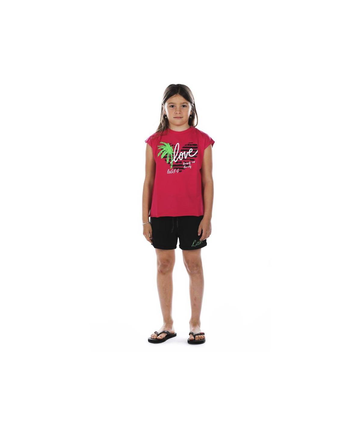 Lab84 T-SHIRT CROP TOP Vendita Calda
