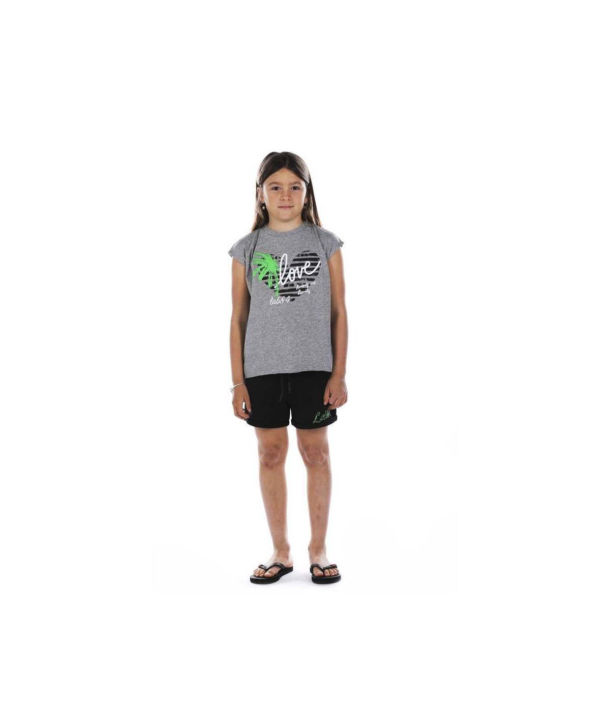 Lab84 T-SHIRT CROP TOP Vendita Economica