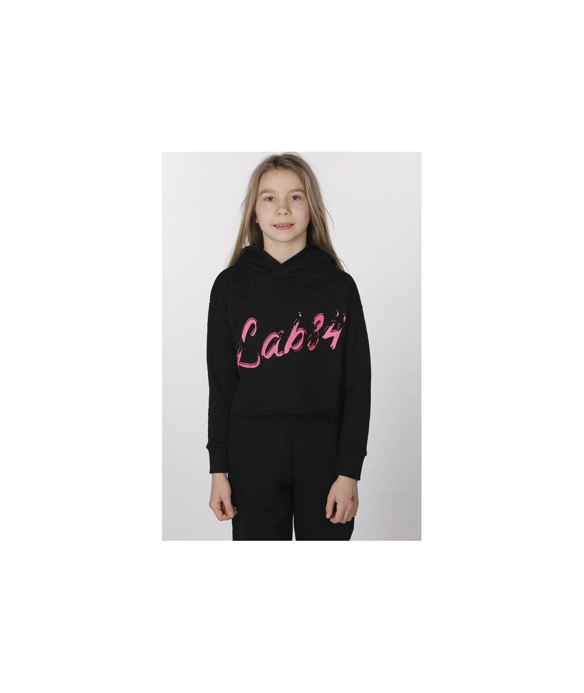 Lab84 CROP TOP CAPPUCCIO Spedizione Gratuita