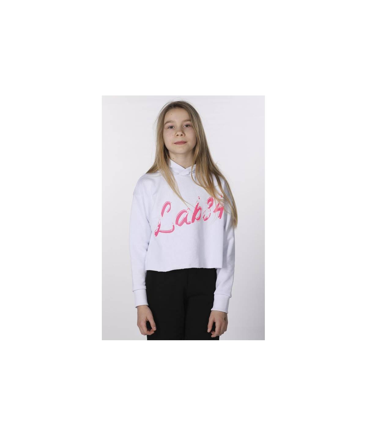Lab84 CROP TOP CAPPUCCIO Negozi Online