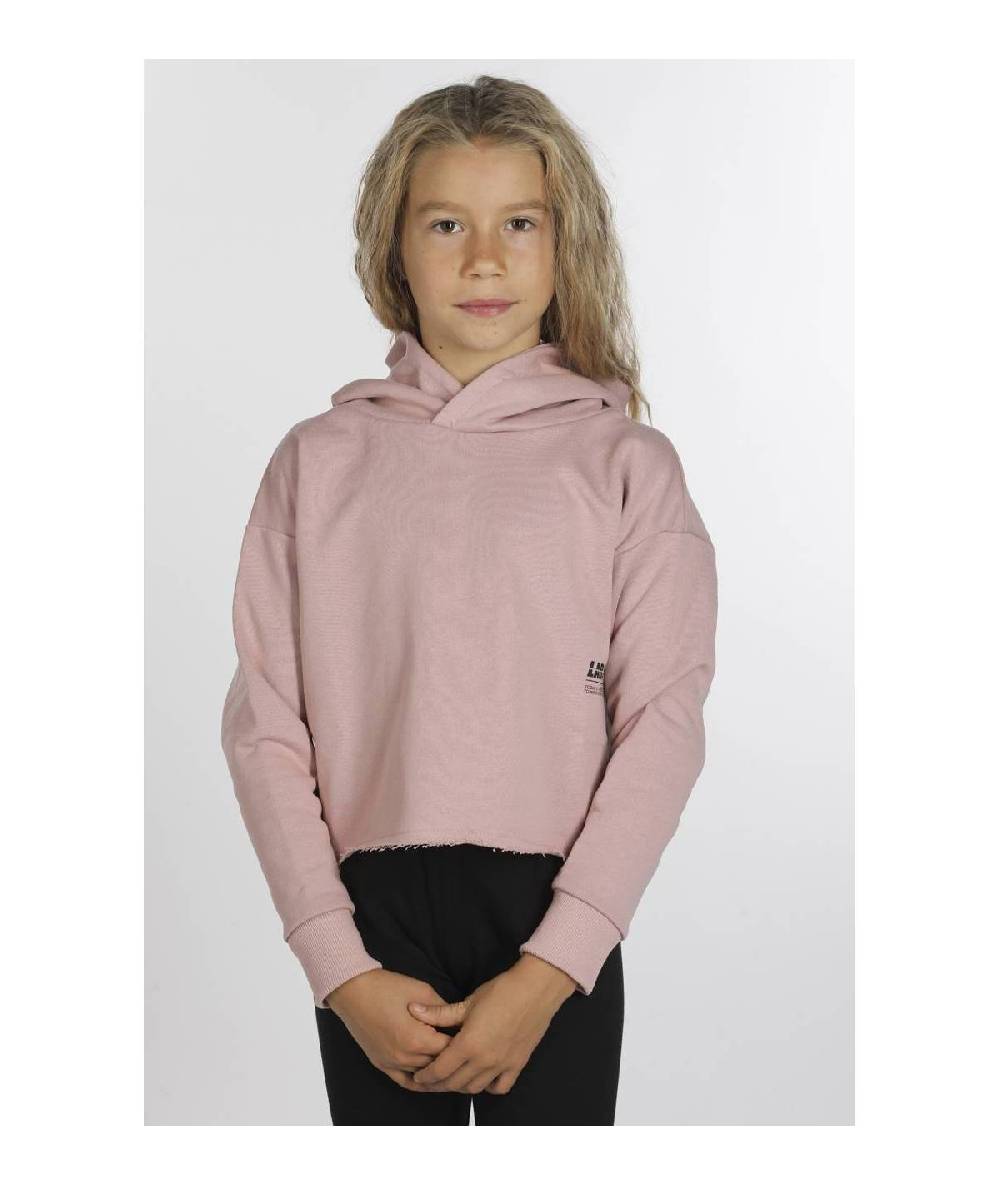 Lab84 CROP TOP CAPPUCCIO Prezzo Ridotto