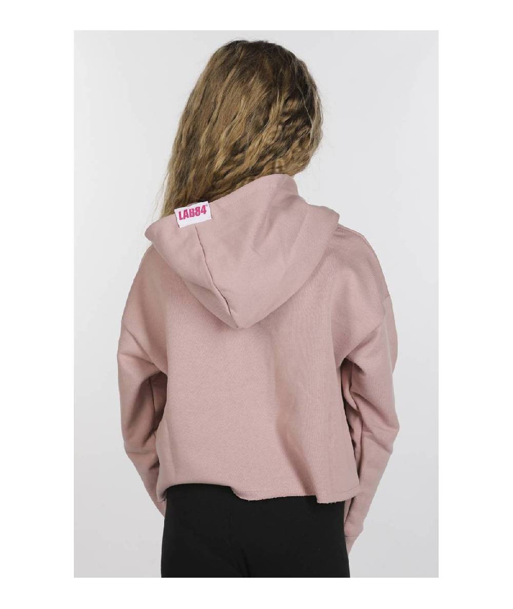 Lab84 CROP TOP CAPPUCCIO Prezzo Ridotto