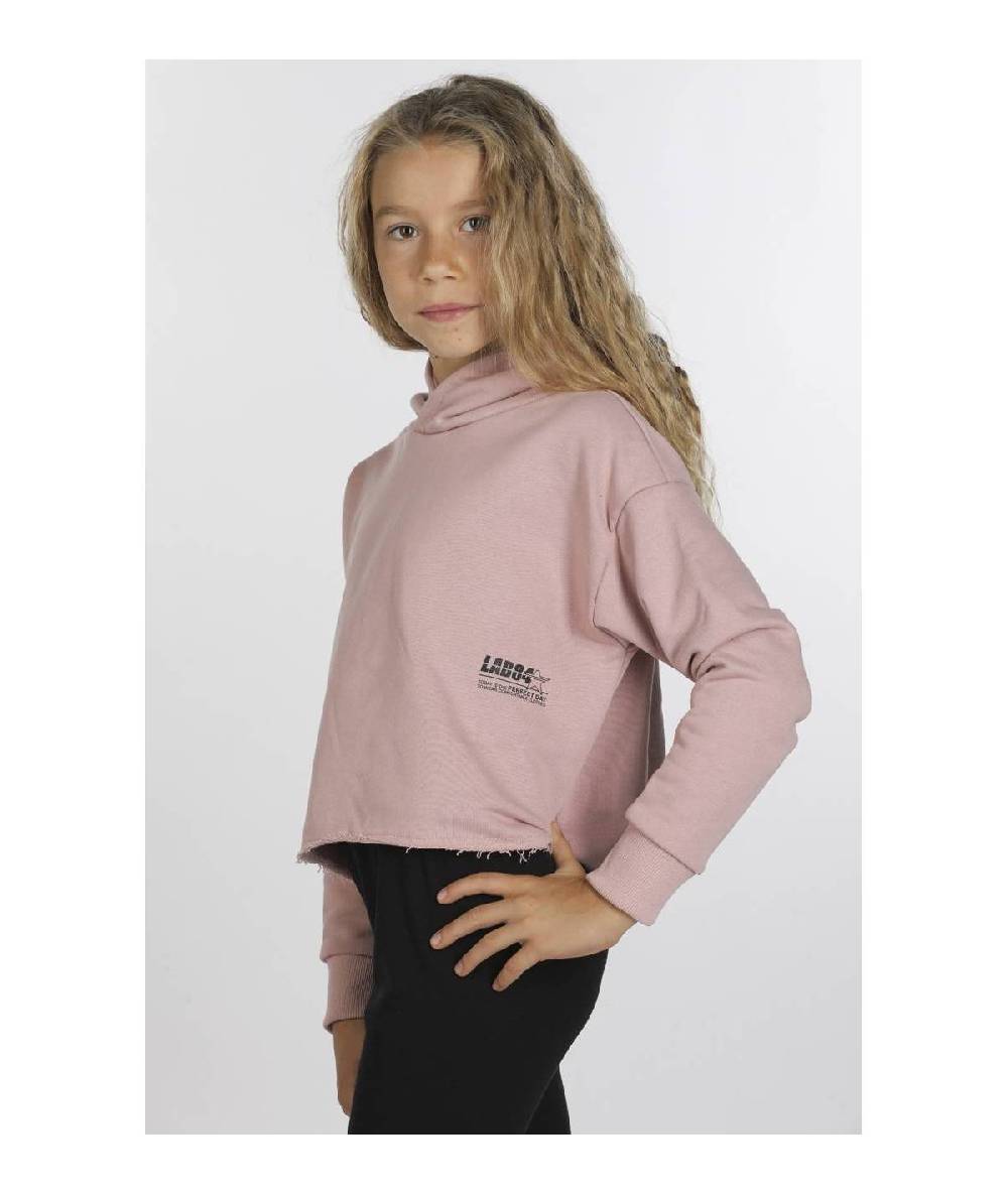 Lab84 CROP TOP CAPPUCCIO Prezzo Ridotto