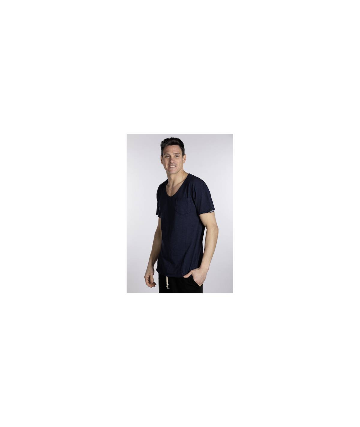 Lab84 T-SHIRT V TASCHINO Consegna Veloce