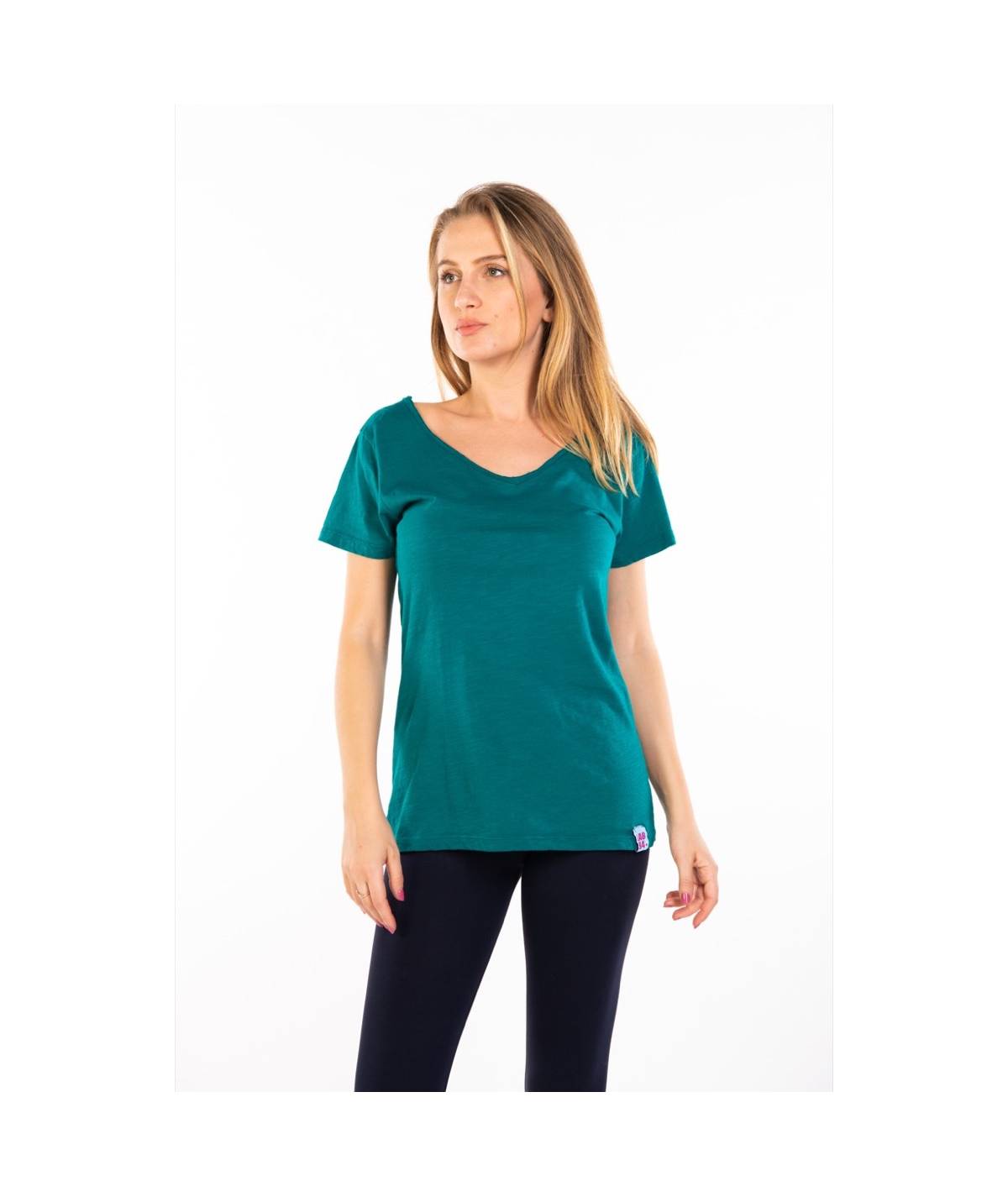 Lab84 T-SHIRT COLLO V Offerta