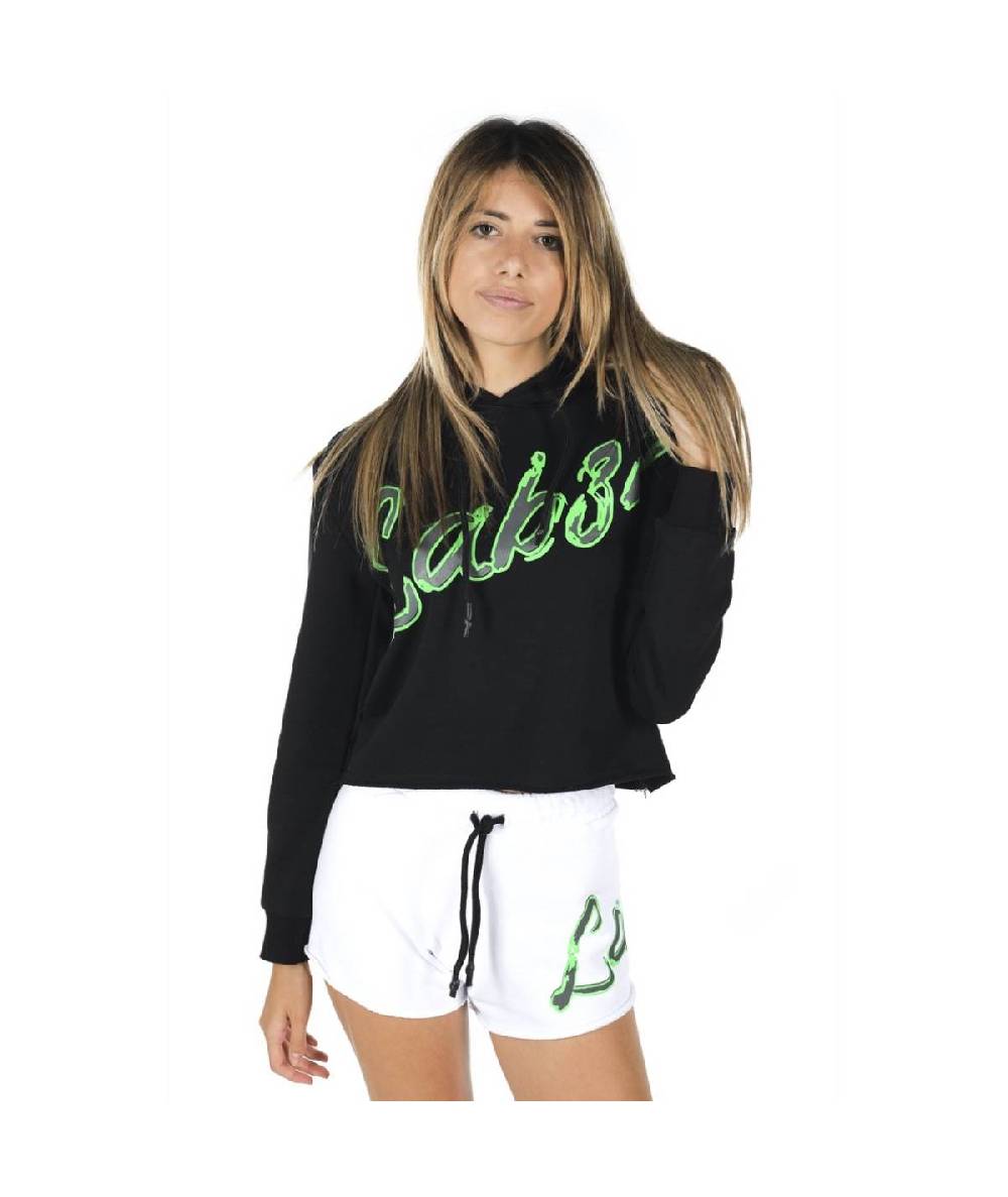 Lab84 FELPA CROP TOP CAPP Acquista Ora
