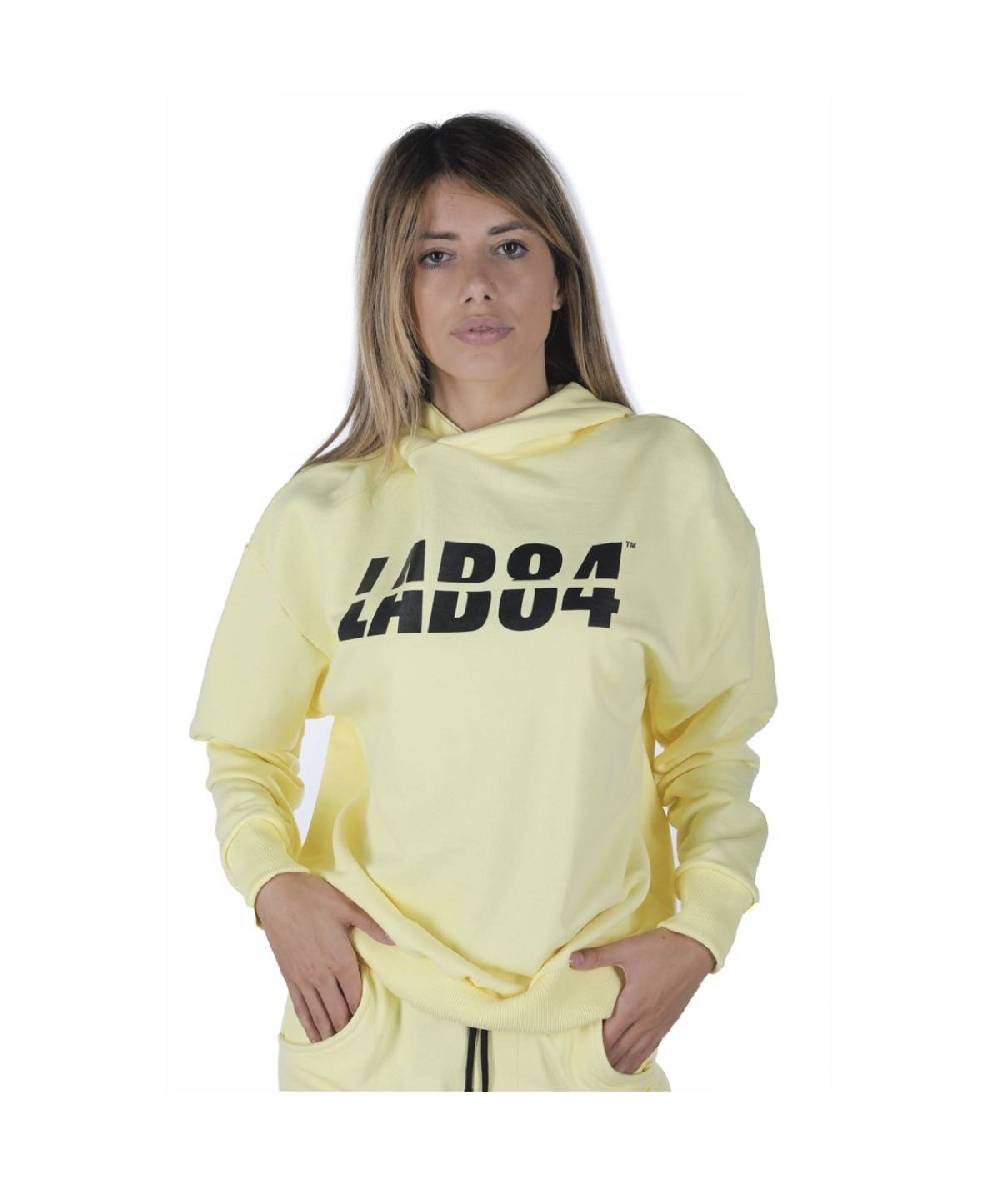 Lab84 FELPA CAPPUCCIO OVER Offerte stagionali
