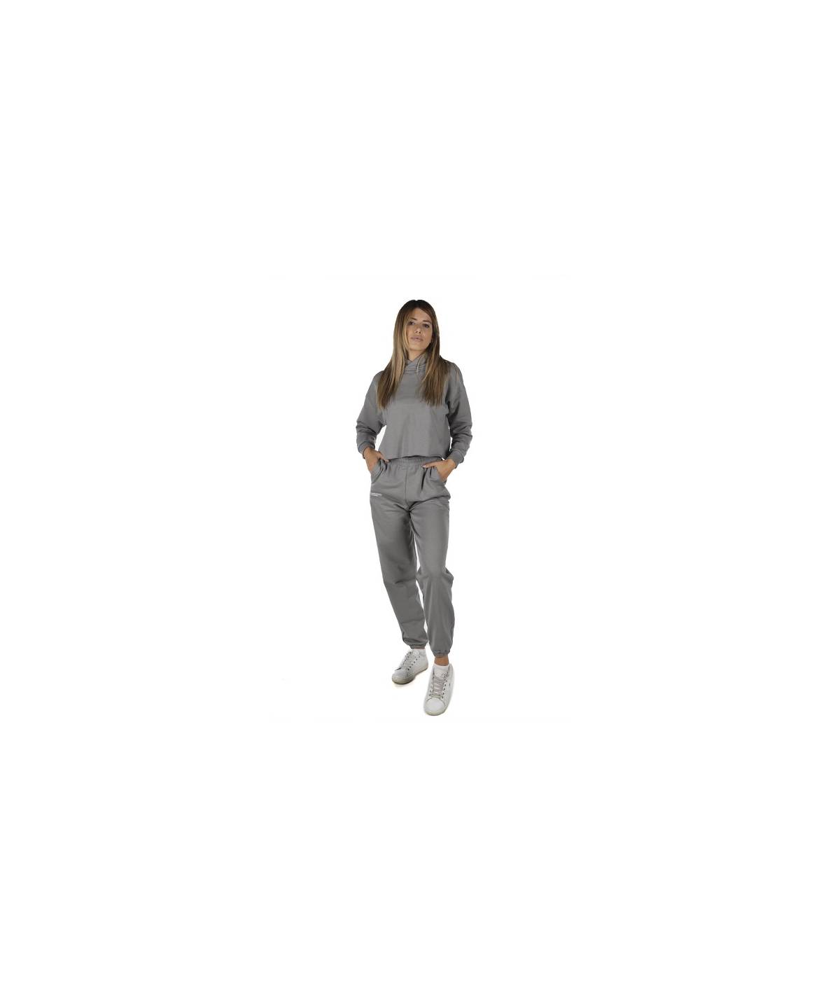 Lab84 FELPA CROP TOP CAPPUCCIO Offerte giornaliere