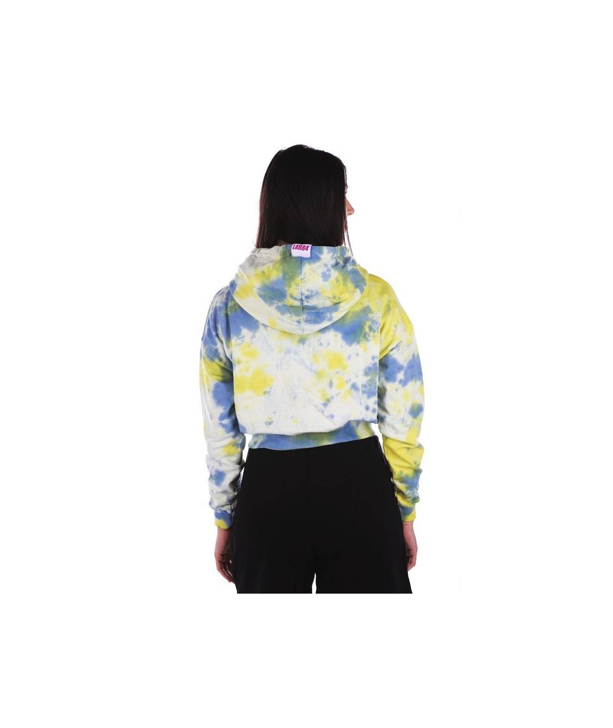 Lab84 FELPA ZIP CROP TOP Convenienza