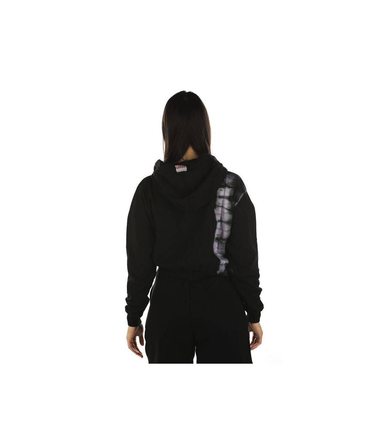 Lab84 FELPA ZIP CROP TOP Novità