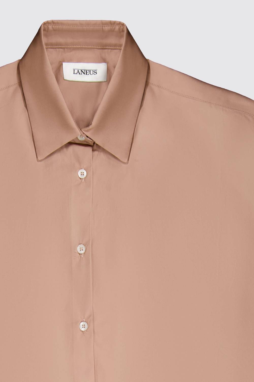 Laneus Laneus camicia oversize skin classic con bottoni logati Offerte