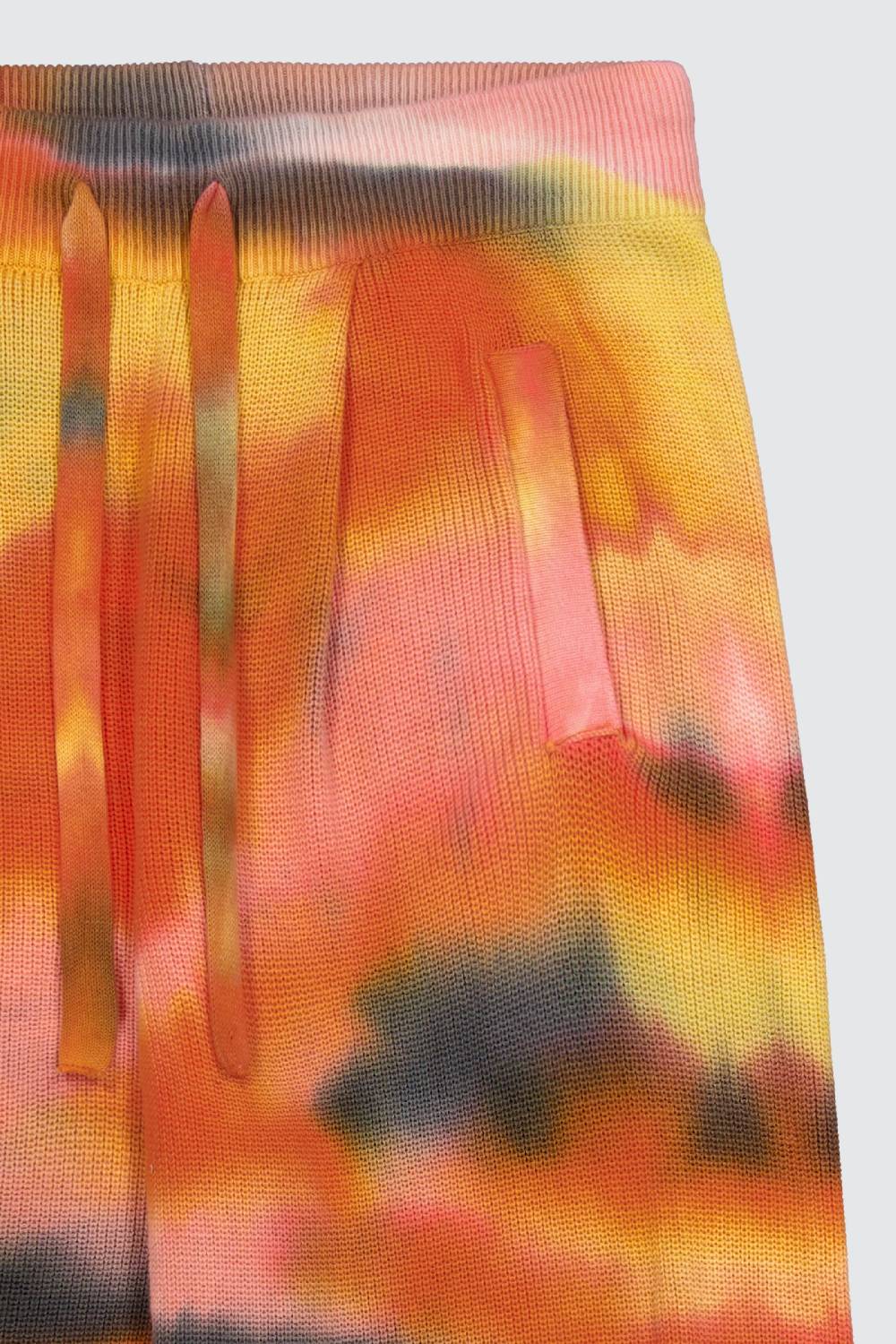 Laneus Laneus pantaloni in maglia effetto tie dye Vendita Economica