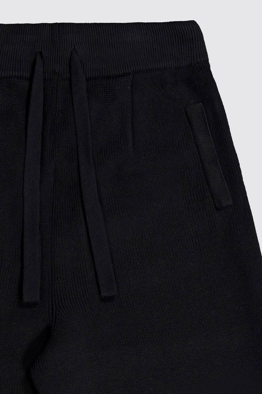 Laneus Laneus bermuda in maglia effetto destroyed Outlet