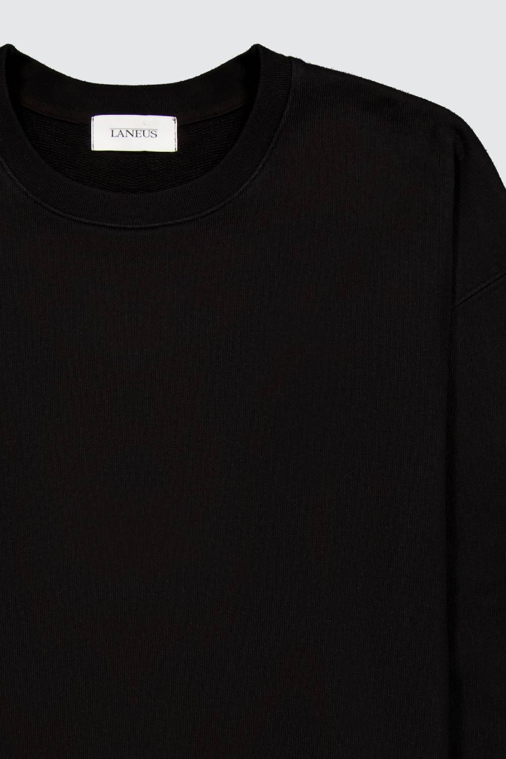 Laneus Laneus felpa palm print logo e dettaglio pailletes Moda