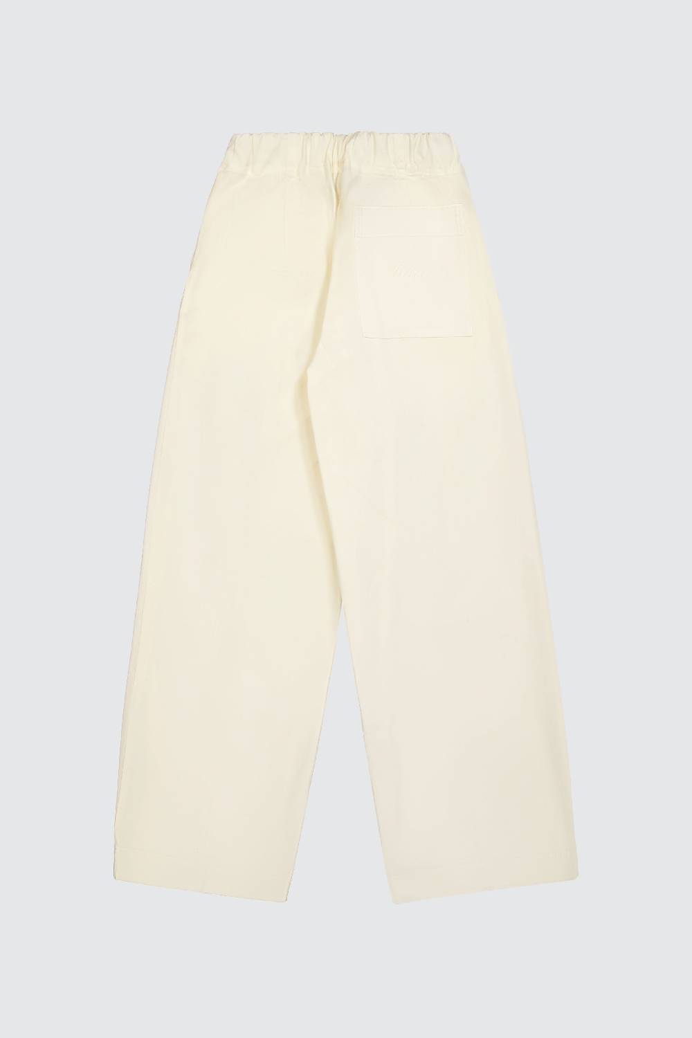 Laneus Laneus pantaloni cream loose fit a vita alta Soddisfazione Garantita