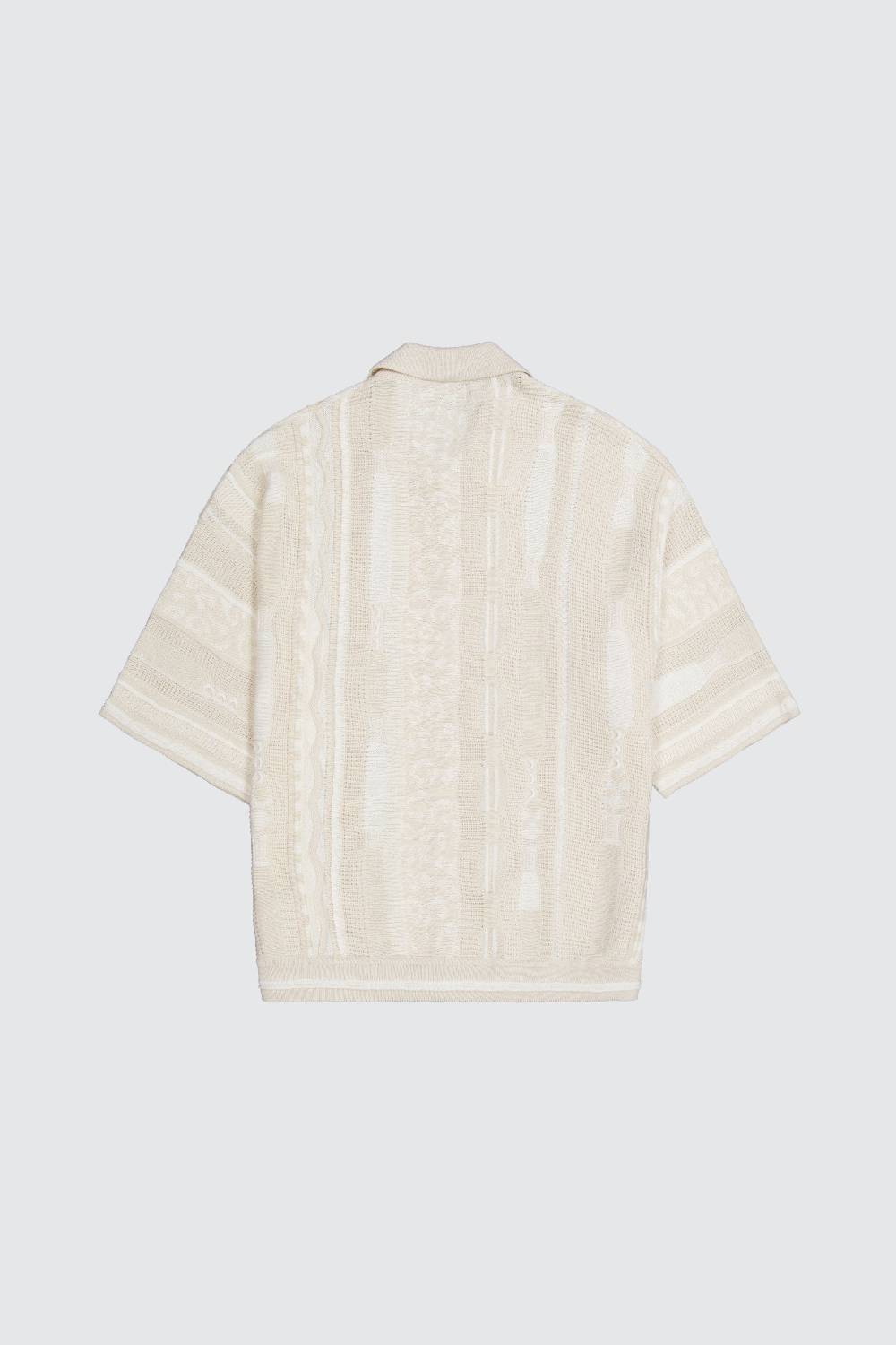 Laneus Laneus polo milk multicolor in jacquard Qualità Garantita