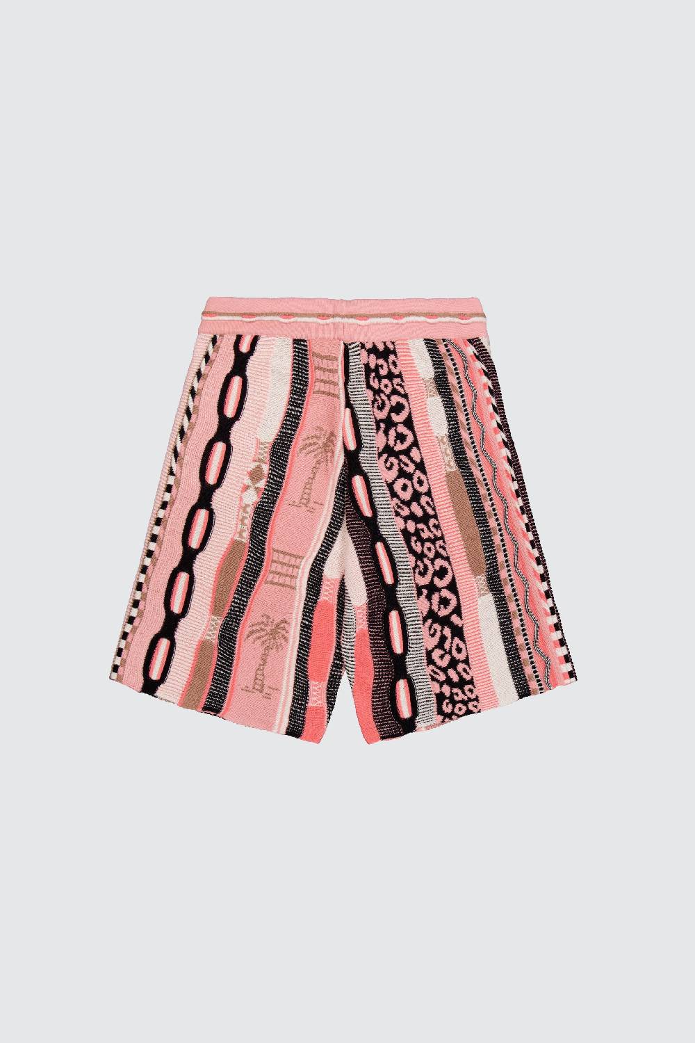 Laneus Laneus bermuda pink in jacquard multicolor Shopping Online