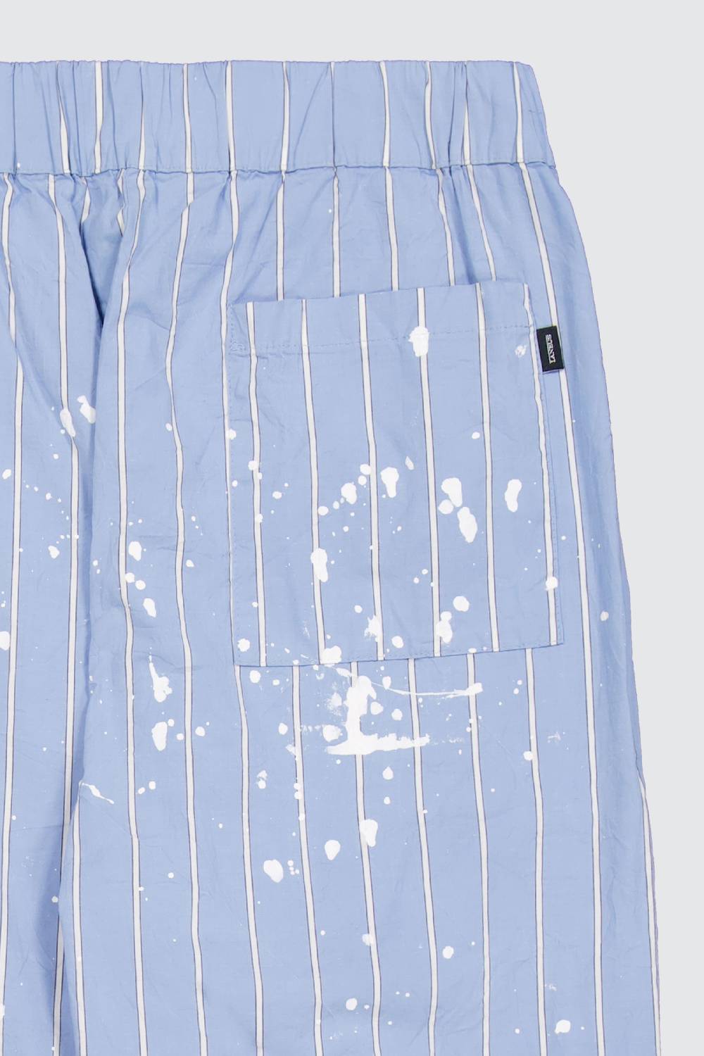 Laneus Laneus pantaloni light blue print effect Hotsell
