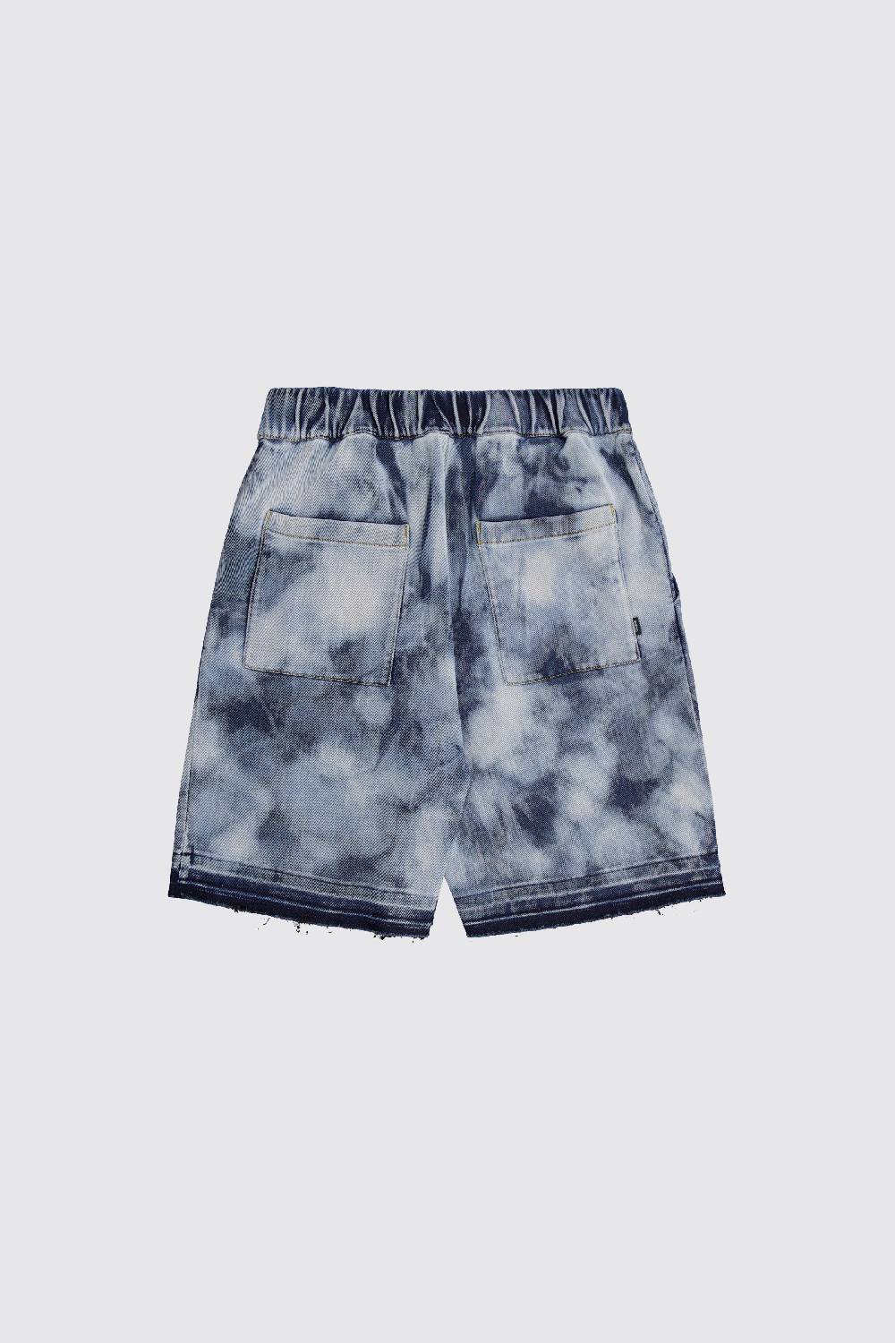 Laneus Laneus bleached denim short Negozio