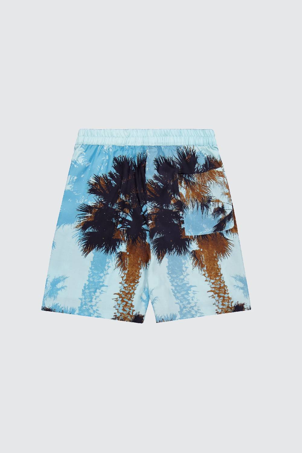 Laneus Laneus bermuda turquoise palm print Saldi Di Fabbrica
