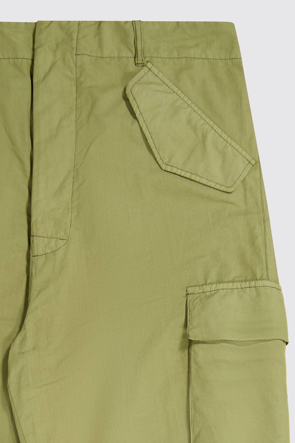 Laneus Laneus military green pantaloni cargo Vendite Flash