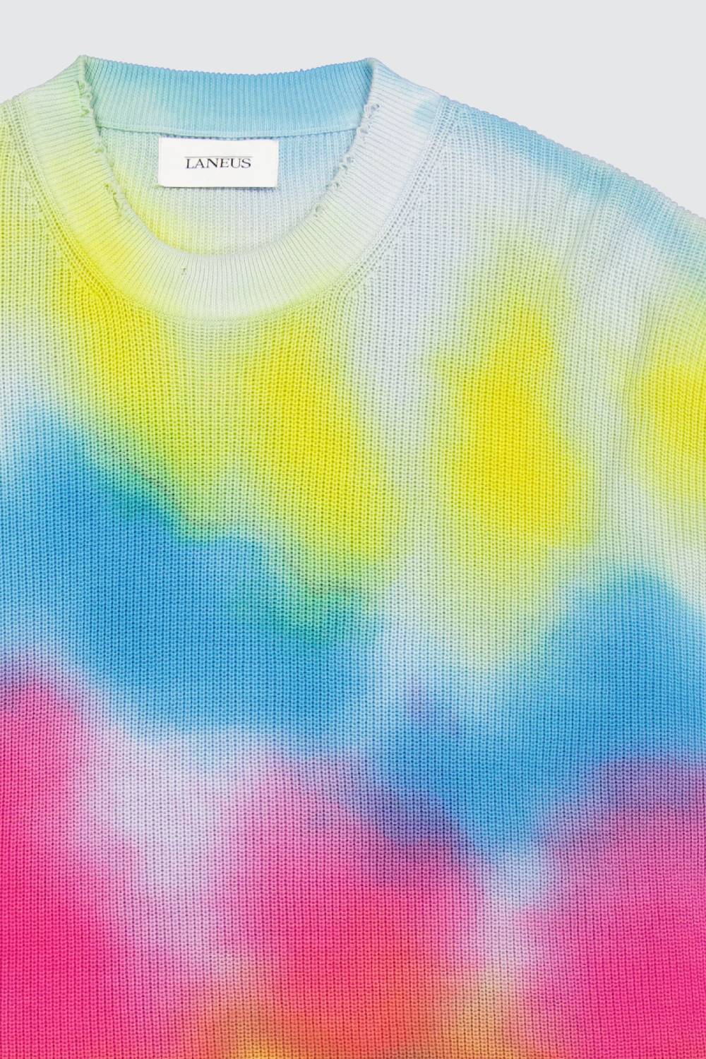 Laneus Laneus maglia tie dye print 2025