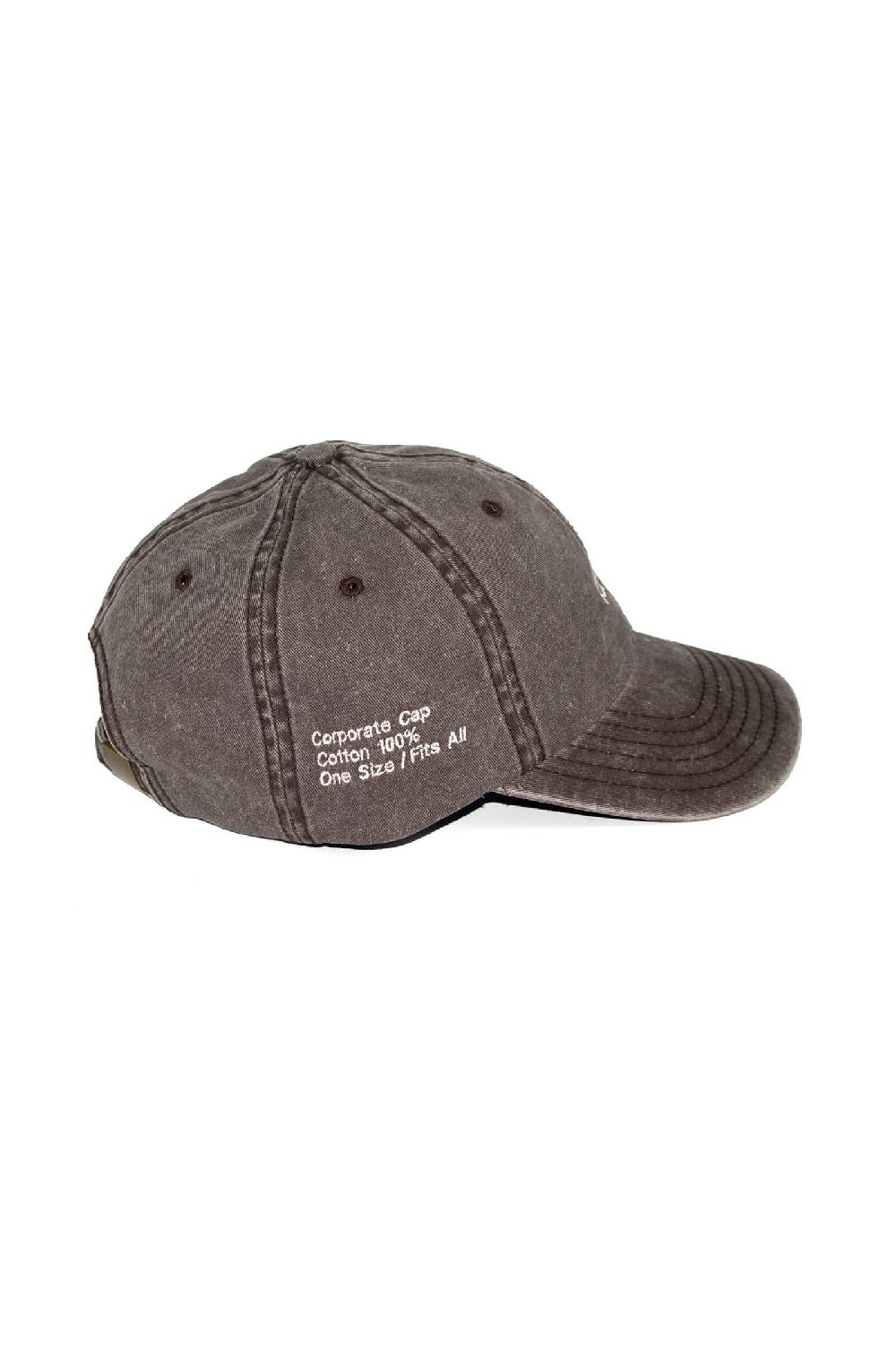 Lc23 Baseball Cap Washed Brown Acquista Ora