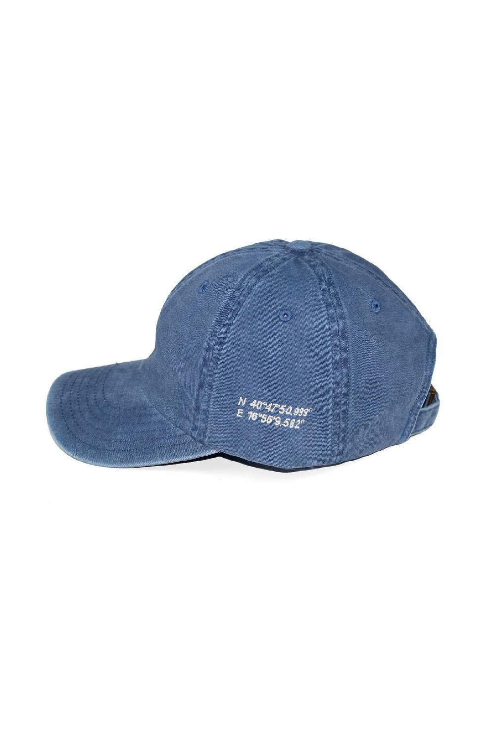 Lc23 Baseball Cap Washed Navy Consegna Veloce