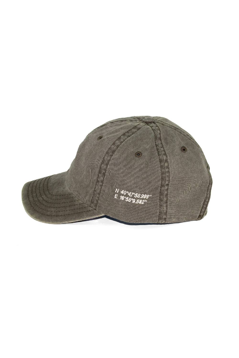 Lc23 Baseball Cap Washed Army Green Fino Al -60%
