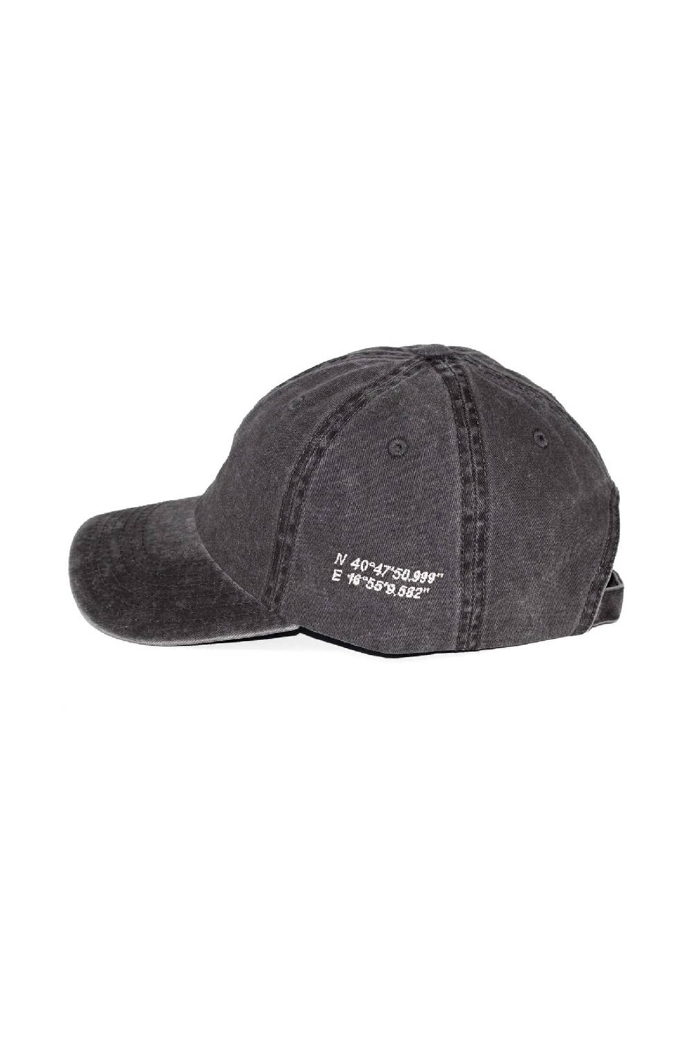 Lc23 Baseball Cap Washed Black Prezzo Ridotto
