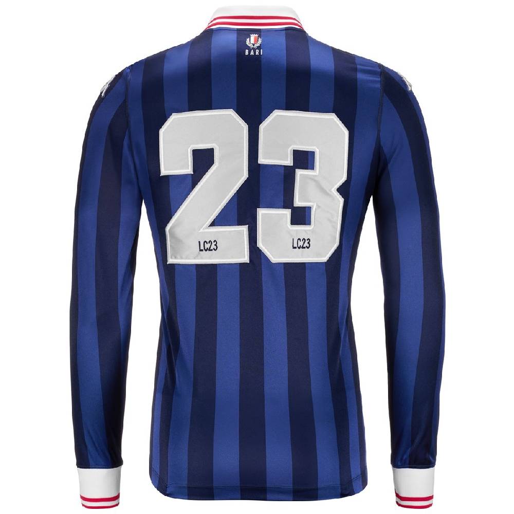 Lc23 LC23 x Kappa x SSC BARI Navy Jersey Long Sleeve In Vendita