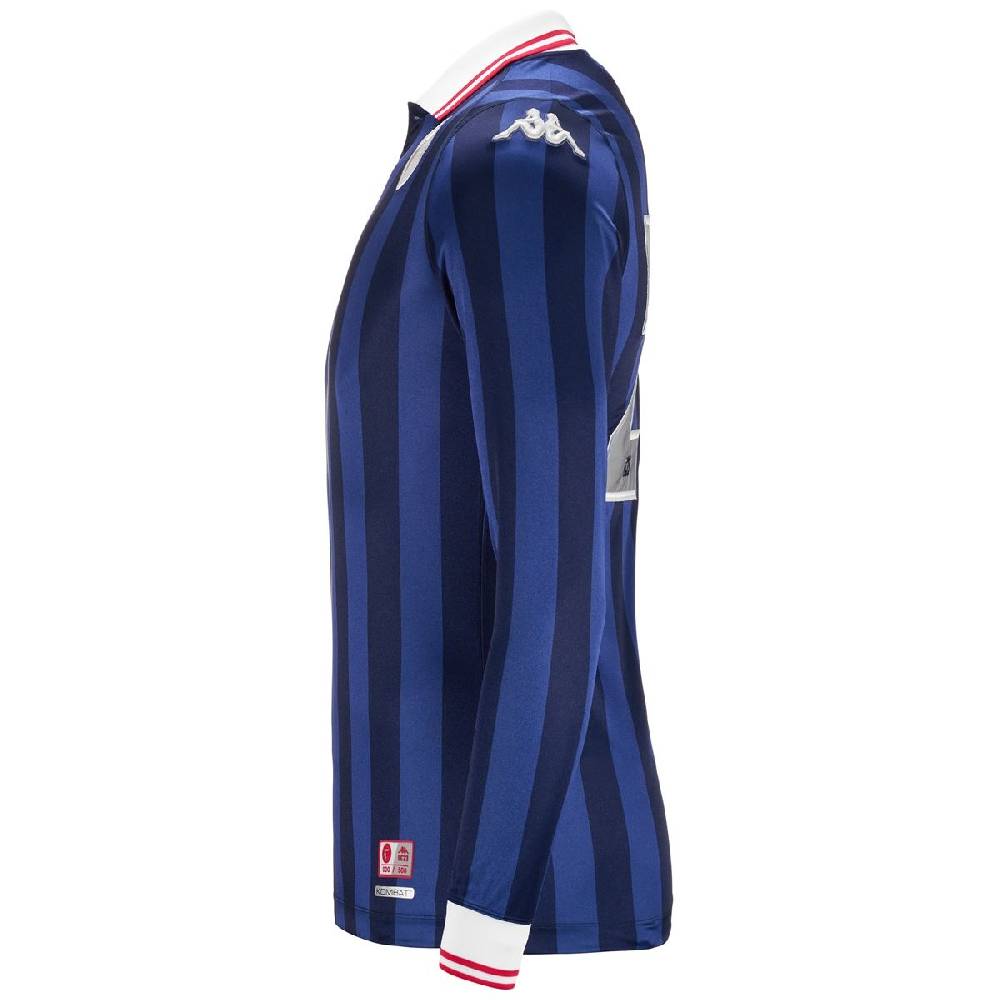 Lc23 LC23 x Kappa x SSC BARI Navy Jersey Long Sleeve In Vendita