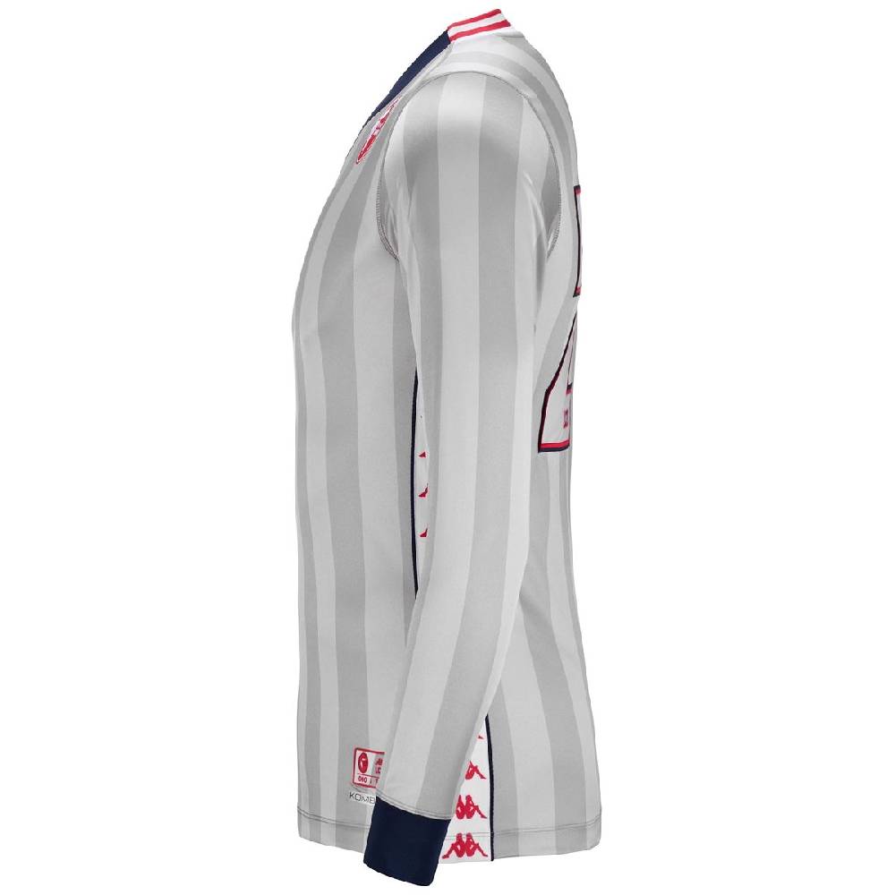 Lc23 LC23 x Kappa x SSC BARI Silver Jersey Long Sleeve Hotsell