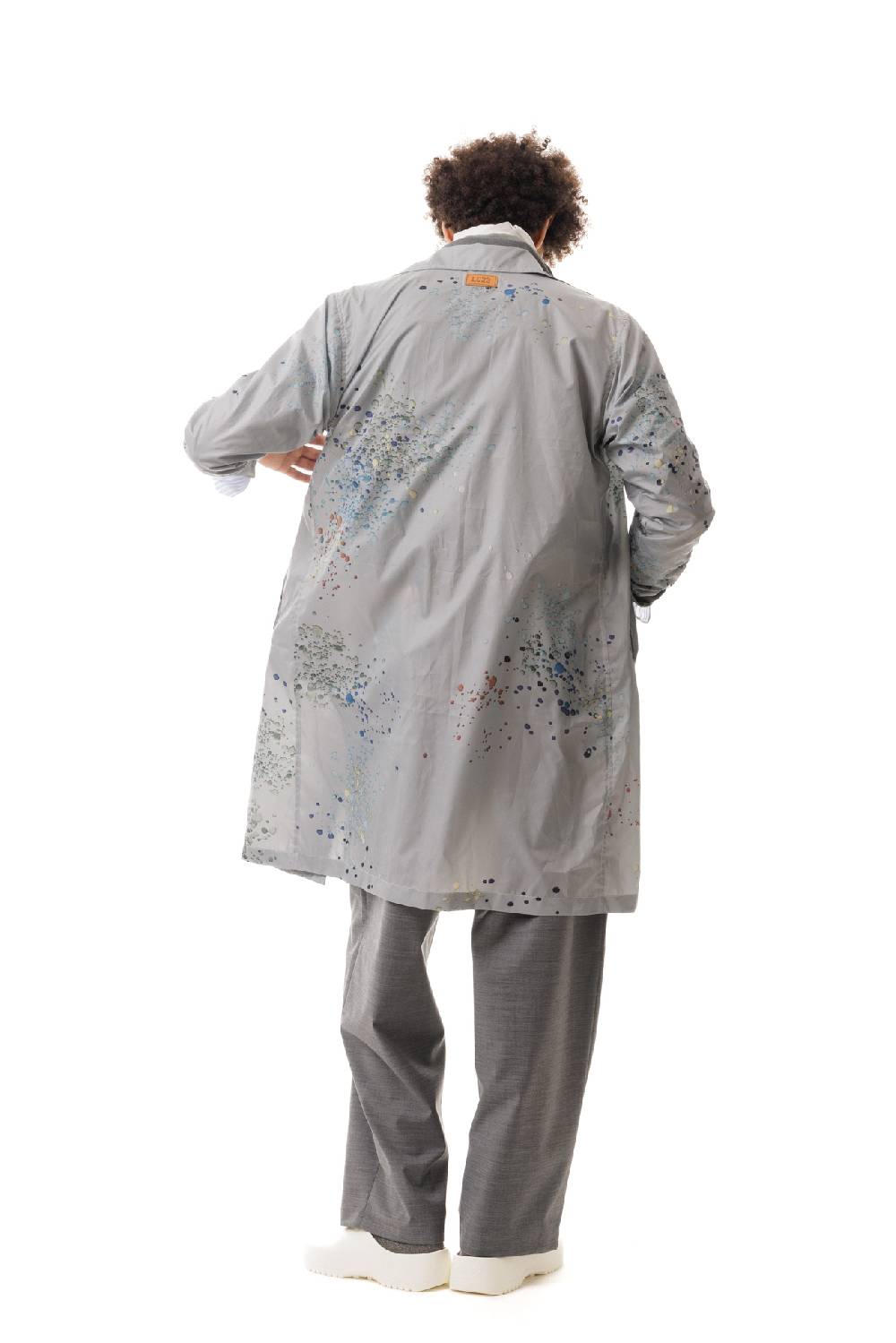 Lc23 Splash Printed Nylon Coat Soddisfazione Garantita