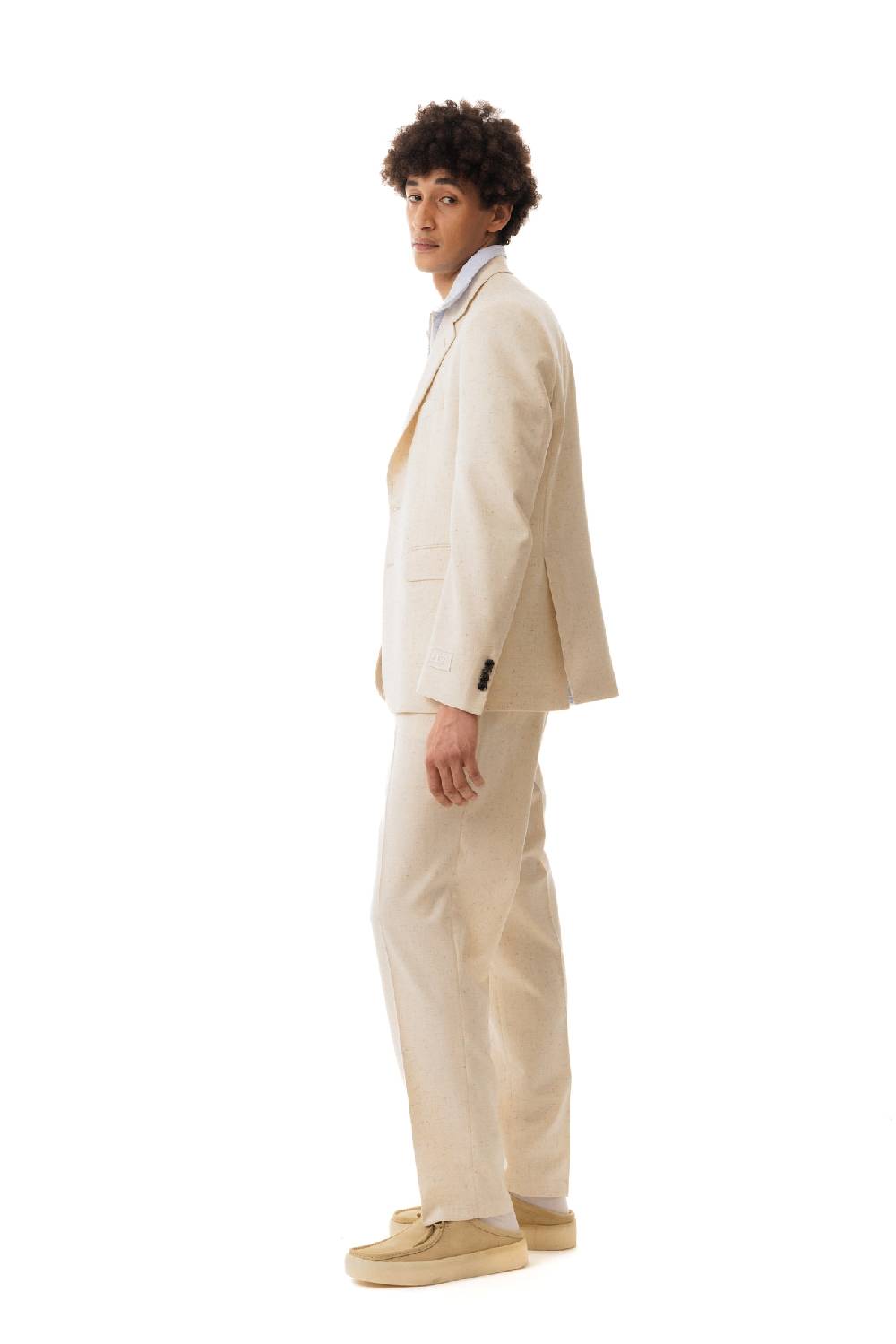 Lc23 Misto Lino Cream Blazer Acquista Ora