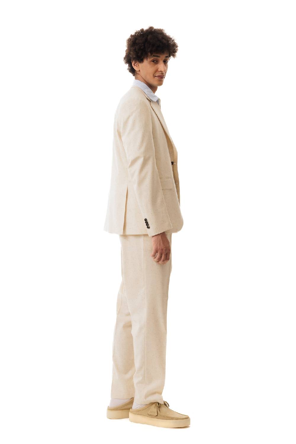 Lc23 Misto Lino Cream Blazer Acquista Ora