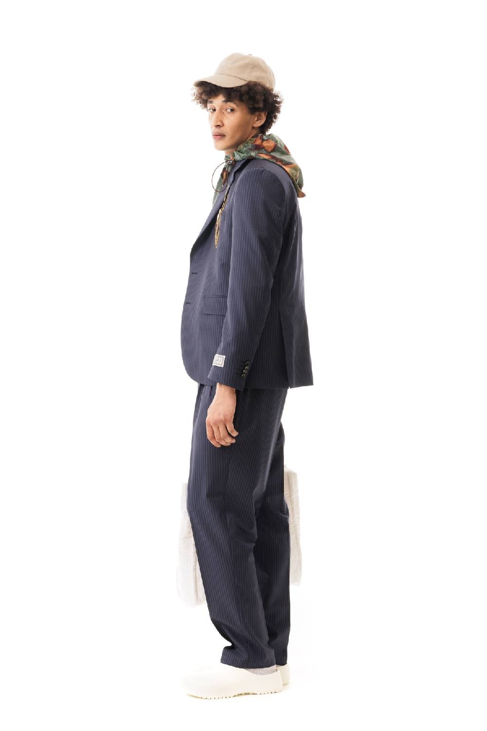 Lc23 Stripes Navy Blazer Promozione Limitata
