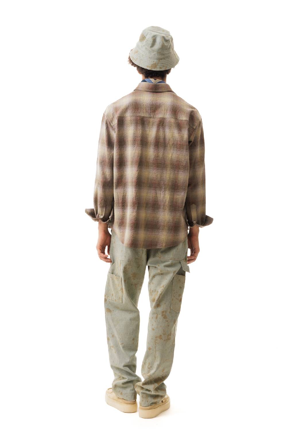 Lc23 Seersucker Check Shirt Prezzo Ridotto