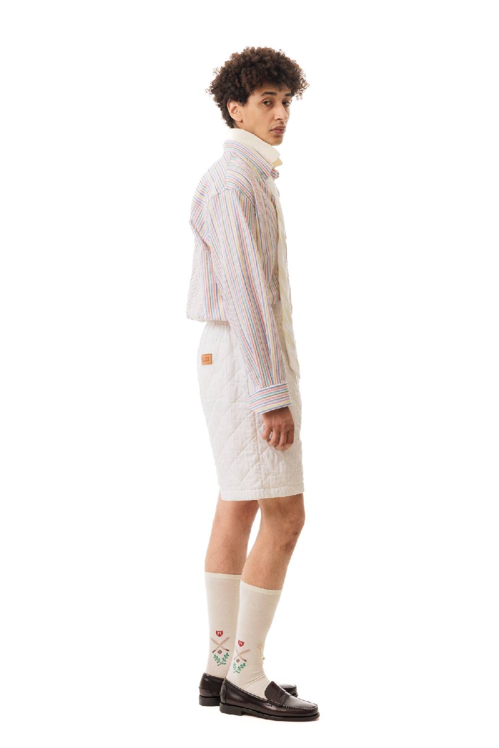 Lc23 Seersucker Multicolor Shirt Offerta
