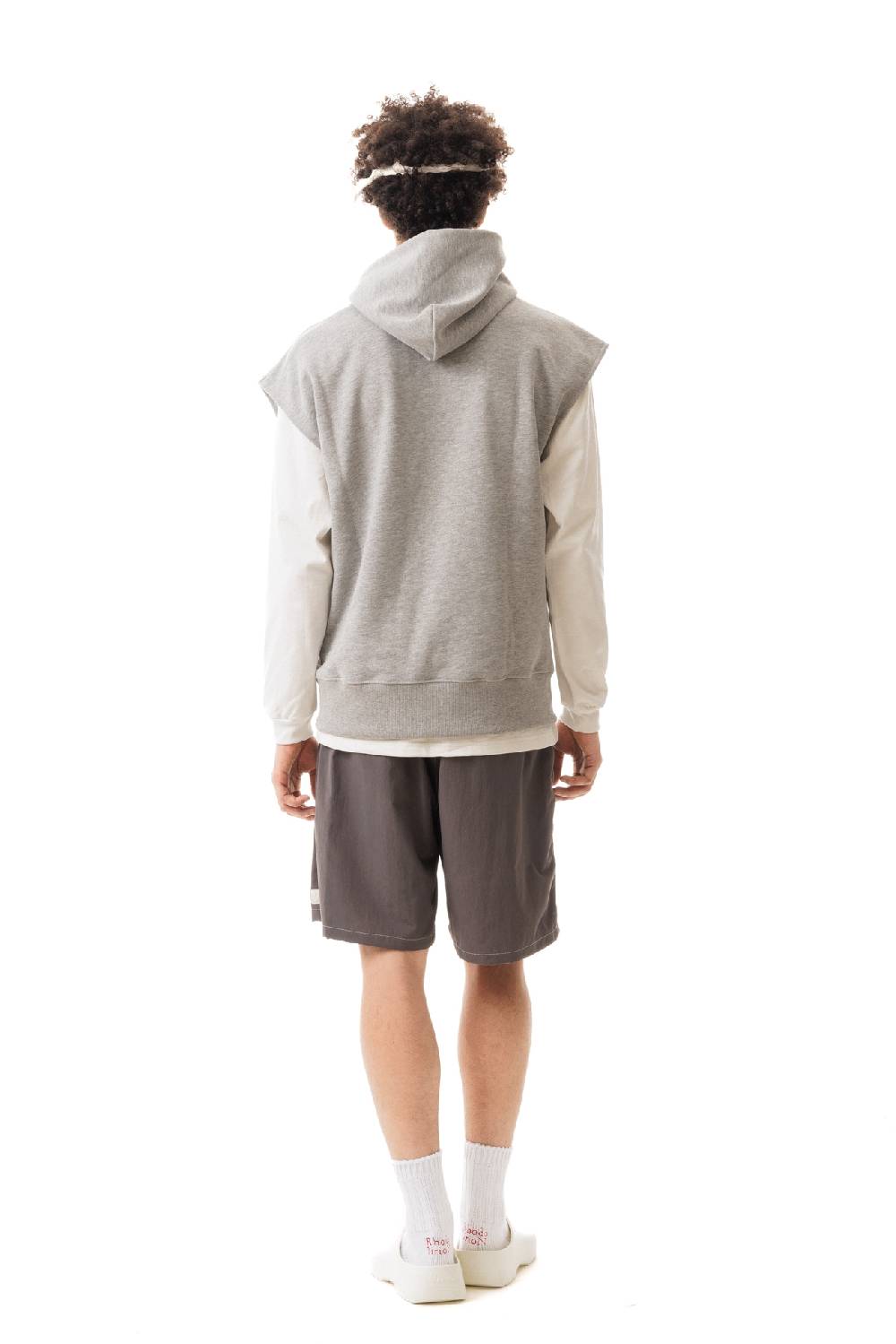 Lc23 Hoodie Vest Grey Italia