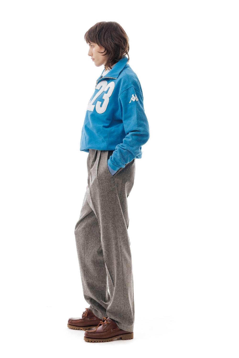 Lc23 LC23 x KAPPA EROI SWEATER BLUE Black Friday Prezzi