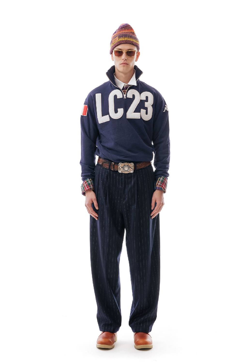Lc23 LC23 x KAPPA EROI SWEATER NAVY Shopping Online