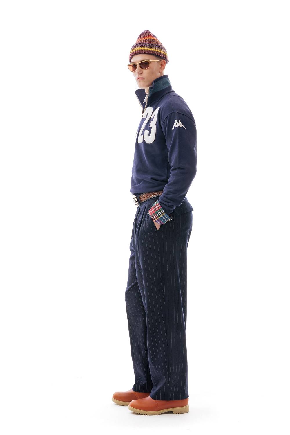 Lc23 LC23 x KAPPA EROI SWEATER NAVY Shopping Online