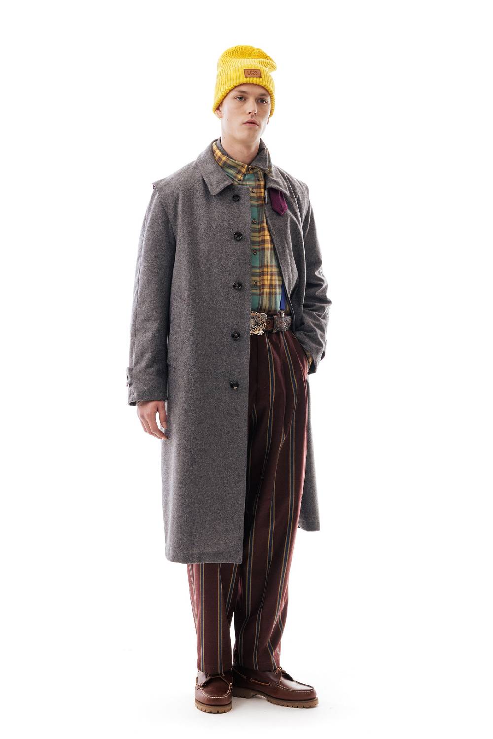 Lc23 WR Loden Coat Grey Affare Del Giorno