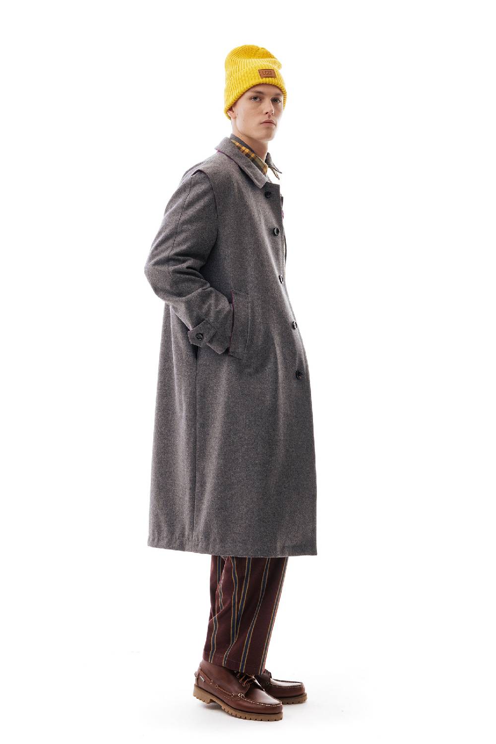 Lc23 WR Loden Coat Grey Affare Del Giorno