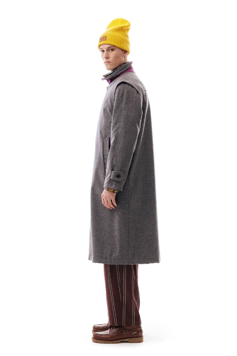 Lc23 WR Loden Coat Grey Affare Del Giorno