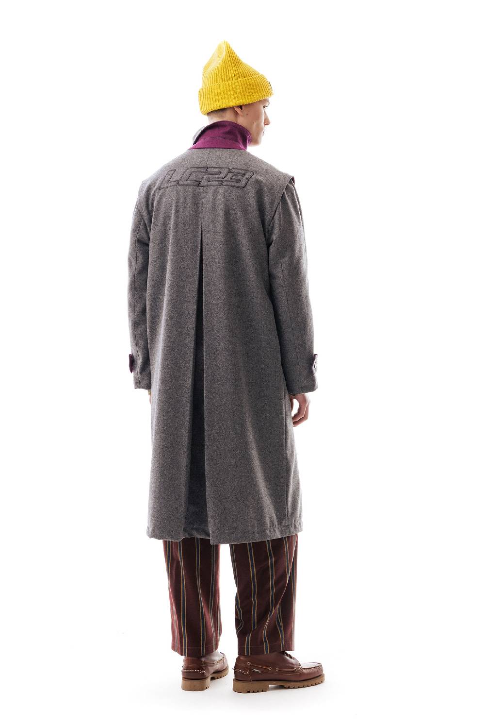 Lc23 WR Loden Coat Grey Affare Del Giorno