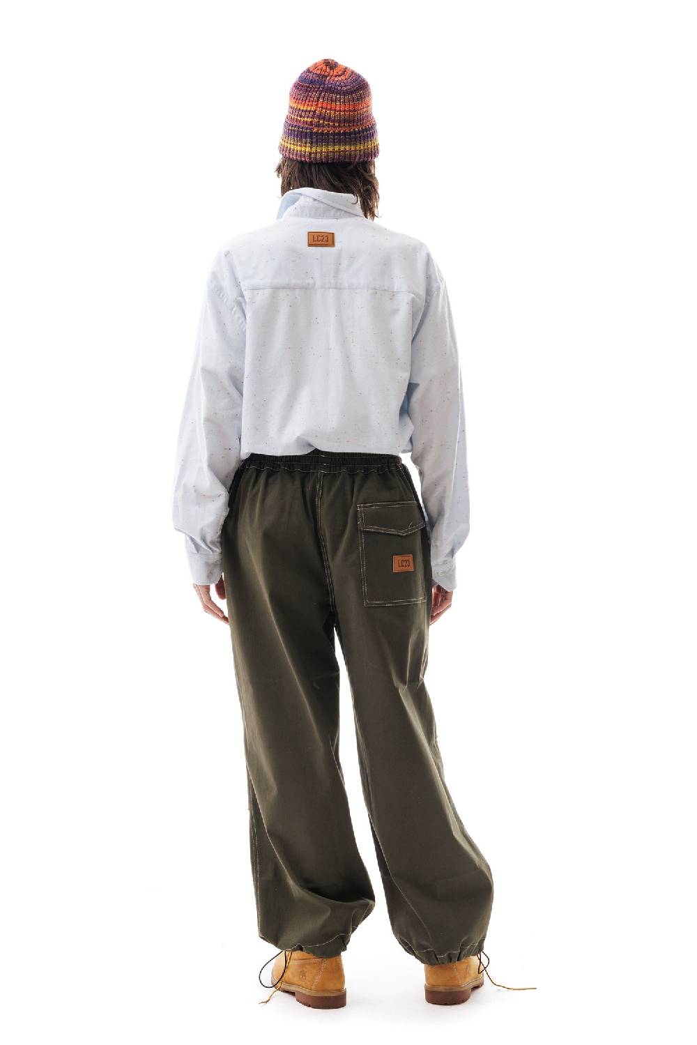 Lc23 Paracadute Pants Army Green Presa